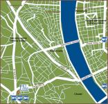 Budapest Hotel Mediterran - map