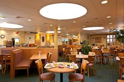 Breakfast room in Hotel Ibis Centrum Budapest in the city centre - ✔️ Hotel Ibis Budapest Centrum*** - Ibis Hotel on the Pest side of Budapest