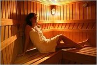 Sauna in Hotel Walzer - 3-star renovated hotel in Budapest, in green surrounding